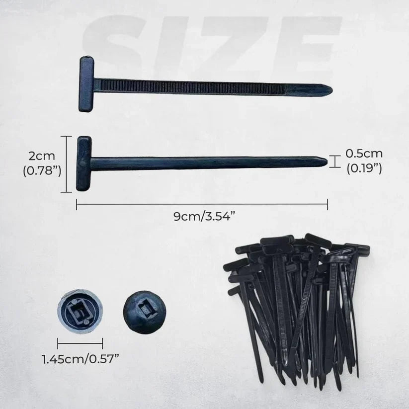Last Day Clearance Sale 68% OFF🔥Nylon Universal Cable Tie Buckle (Pack of 30Pcs)