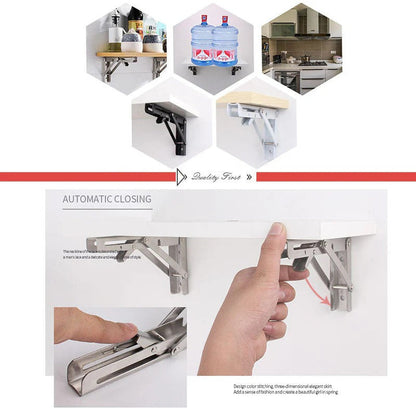 🌟 MEGA offer - DIY Wall Mounted Folding Bracket 🔥(2PCS)