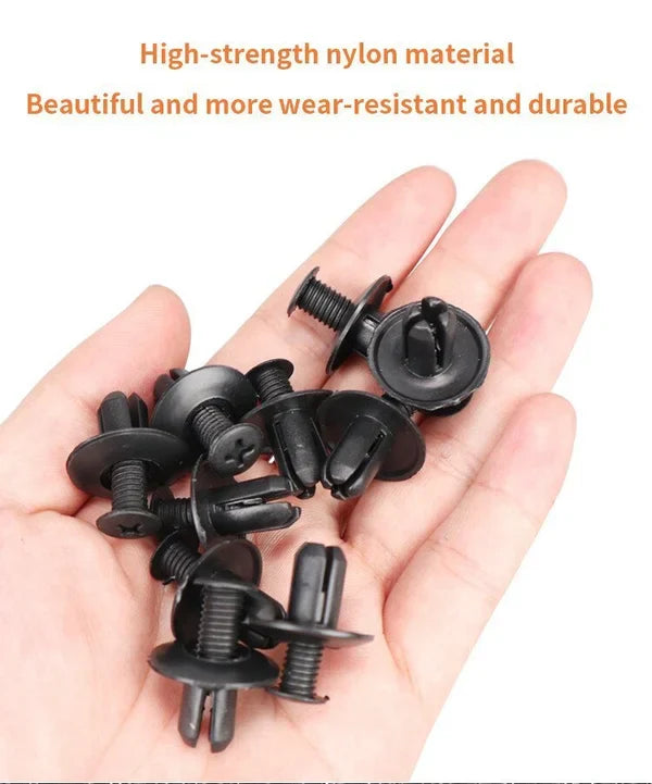 🔥 LAST DAY 49% OFF – 100-pack universal screw clamps – Suitable for car fenders, door panels, C05 C20 C32 B01 D02 A16 car parts.